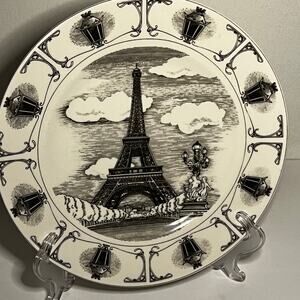 Slice of Life Eiffel Tower Marla Shega PTS International 10.5" Collectors Plate